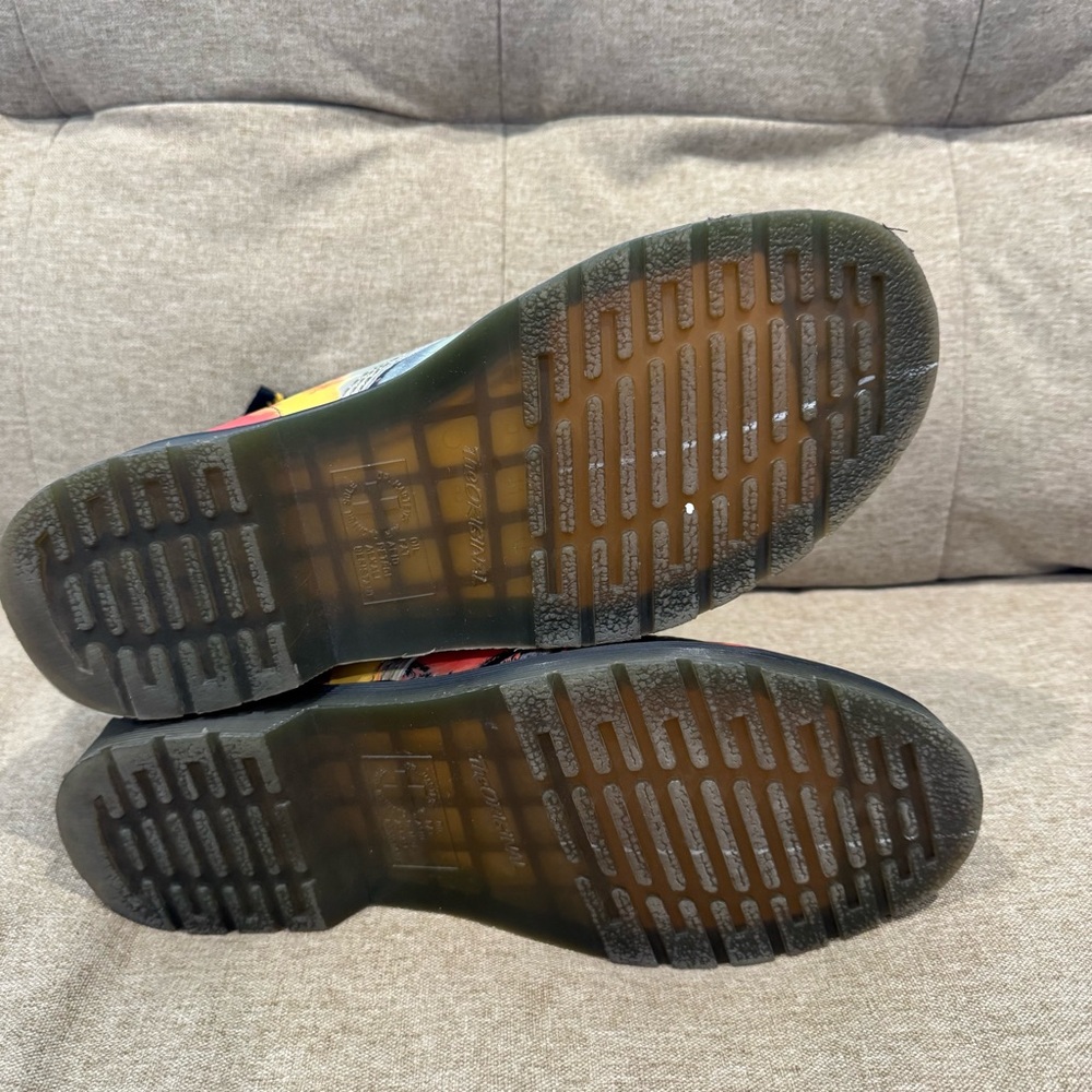 Dr Martens 1460 Tate ‘Volcanic Flare’ Leather Lace Up Boots Size 10 - Picture 7 of 13